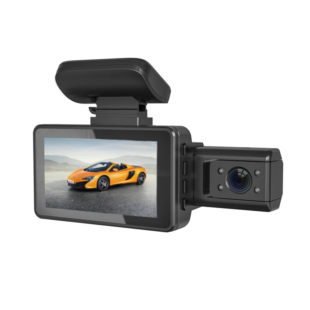 Hd Dual Camera Car Recorder with Infrared Night Vision - F9 3