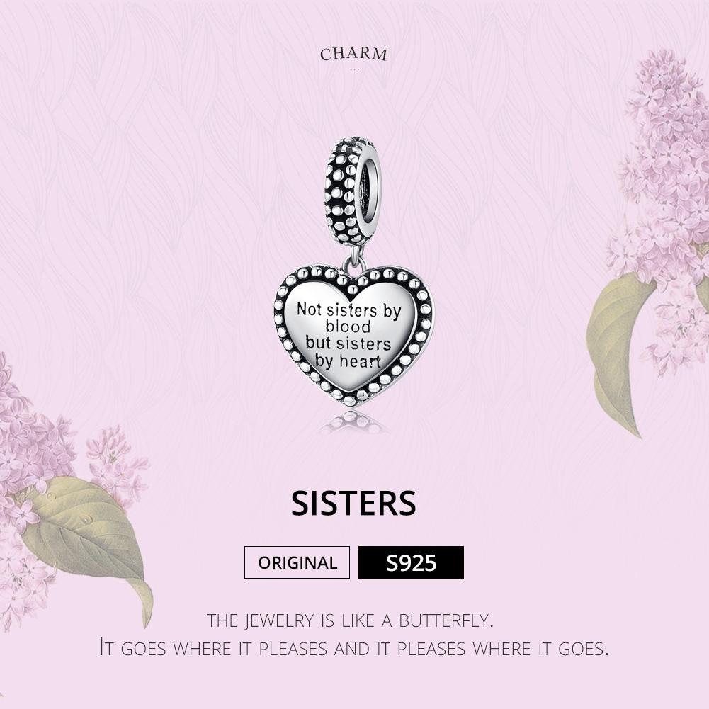 Retro Heart Charm For Diy Bracelets 4