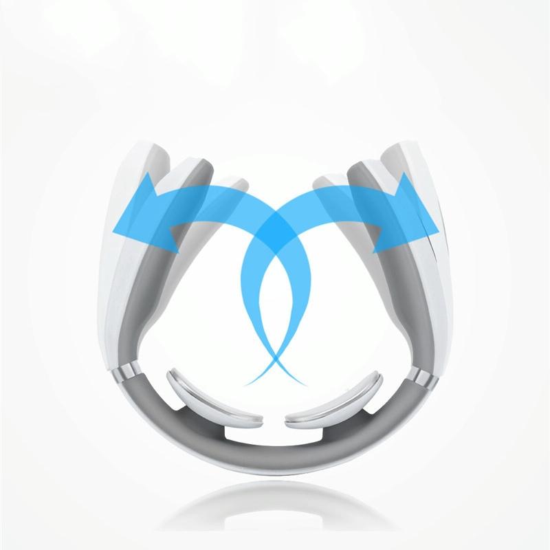 Intelligent Cervical Massager Electromagnetic Vibration Red 8