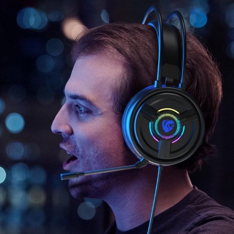 Psh-200 Wired Gaming Headset With Mic Black 8