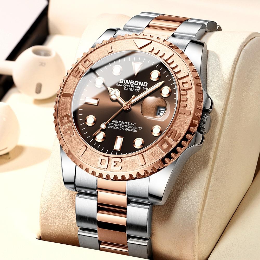 Waterproof Luminous Sports Watch with Metal Gear - 30m 5