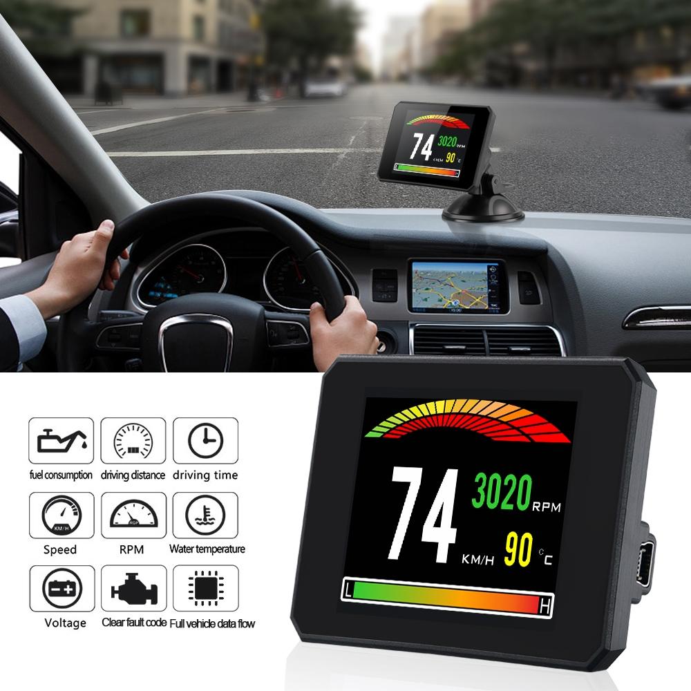 Car Hud Head Up Display Obd2 Code Eliminator 4