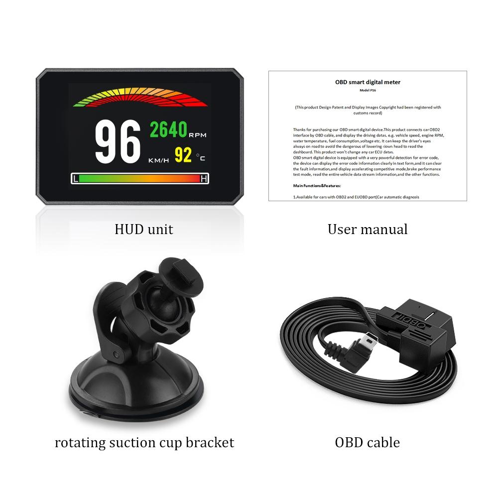 Car Hud Head Up Display Obd2 Code Eliminator 5