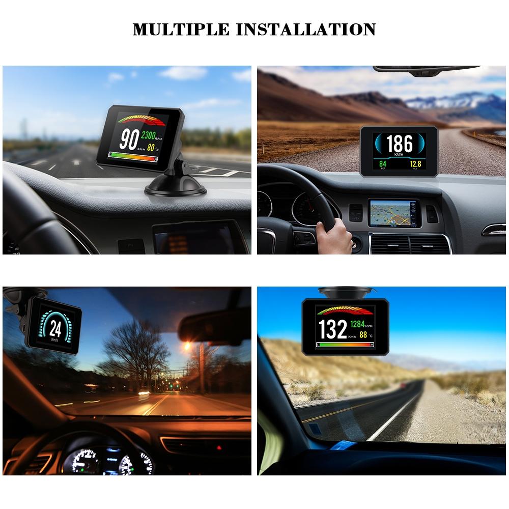 Car Hud Head Up Display Obd2 Code Eliminator 6