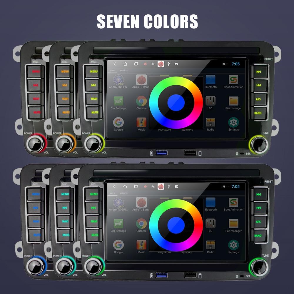 7 Inch Android Car Multimedia Player Navigation Bluetooth Reversing Integrated Machine - 2 + 32G 4
