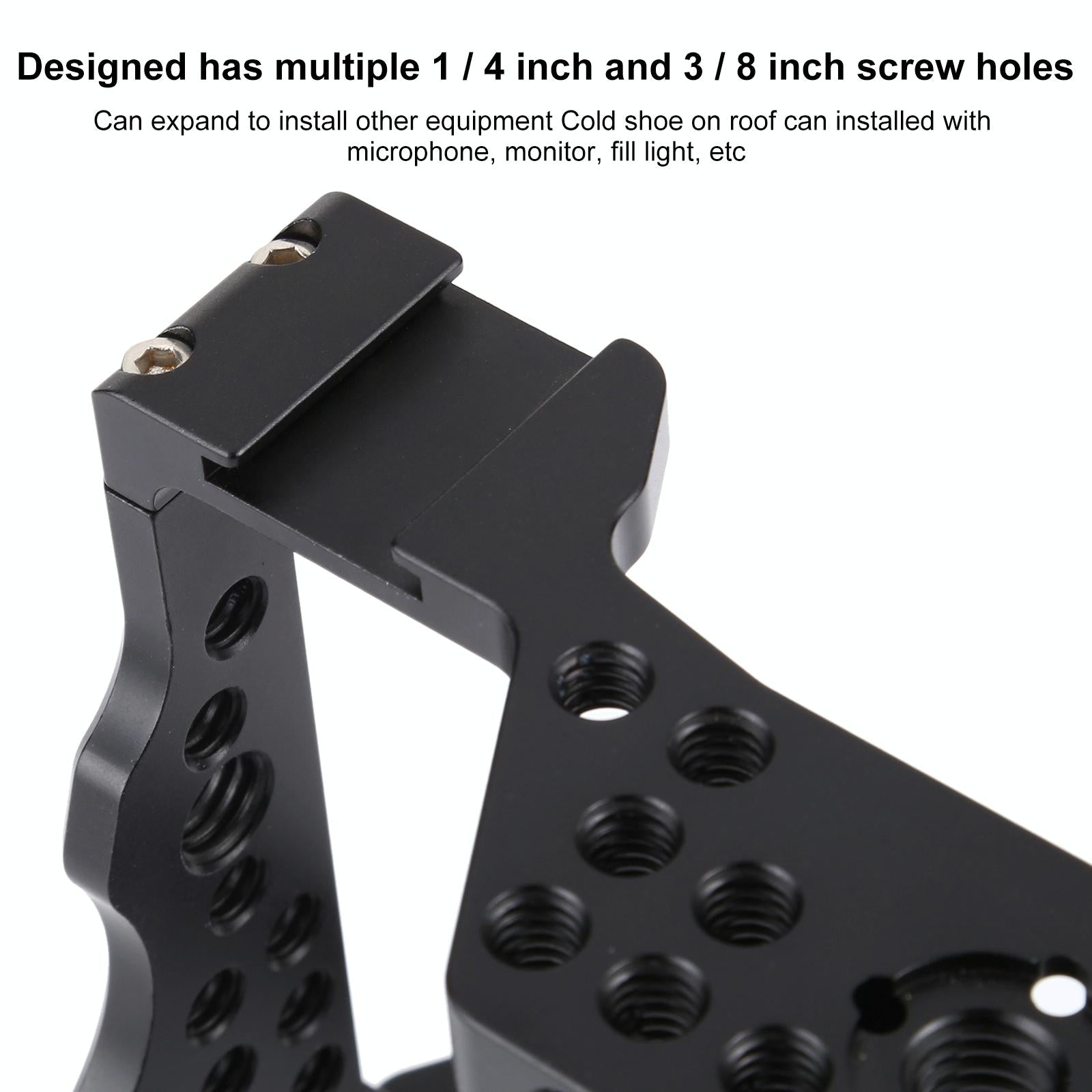 Video Camera Cage Stabilizer for Sony A7 Iii / A7R Iii 9