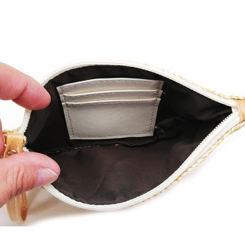 Beach Straw Clutch Coin Purse for Summer Fun 5