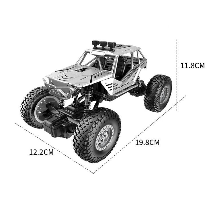 Medium Alloy Off-road Rc Car for Kids - Black 4