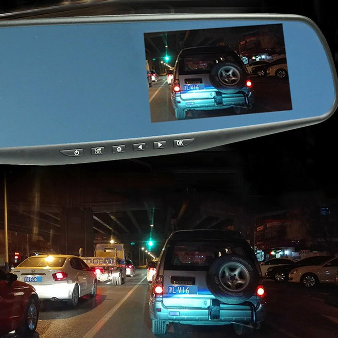 Rearview Mirror Dvr with Left Screen Display 10