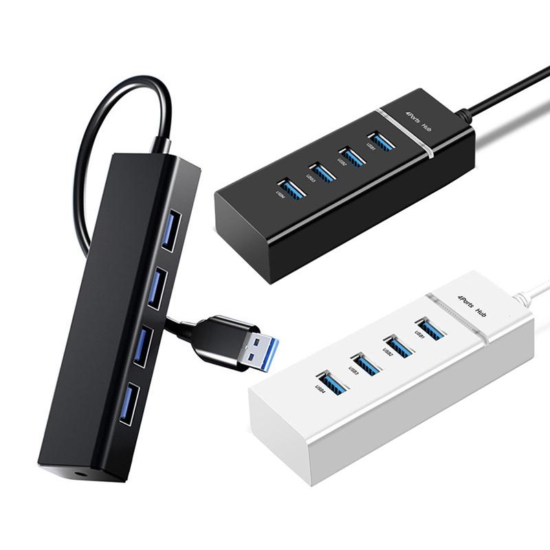 4-Port Usb 2.0 Hub With Light Bar 15Cm Cable