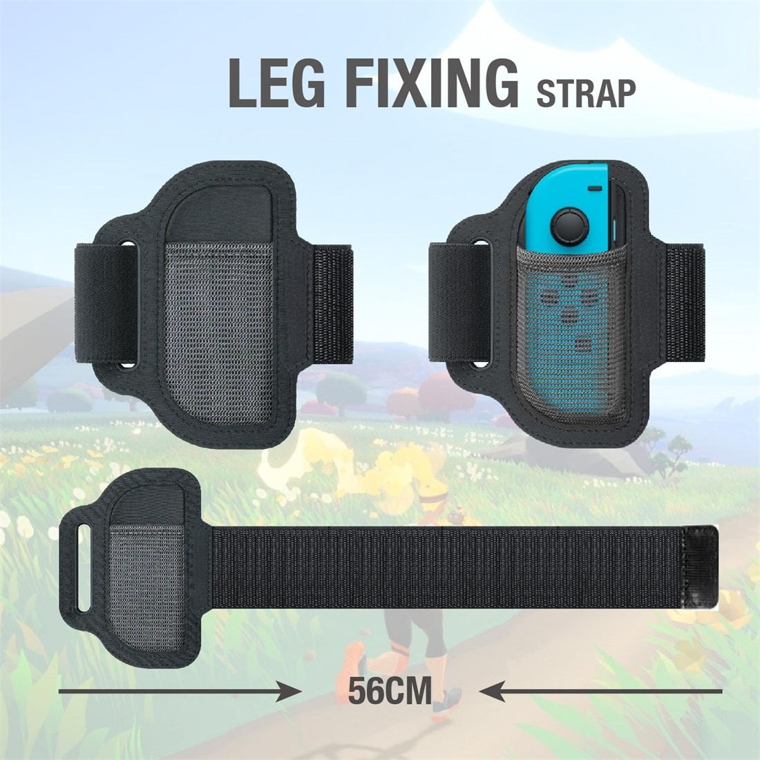 Switch Joy Con Grip with Straps and Cover - Adjustable 5