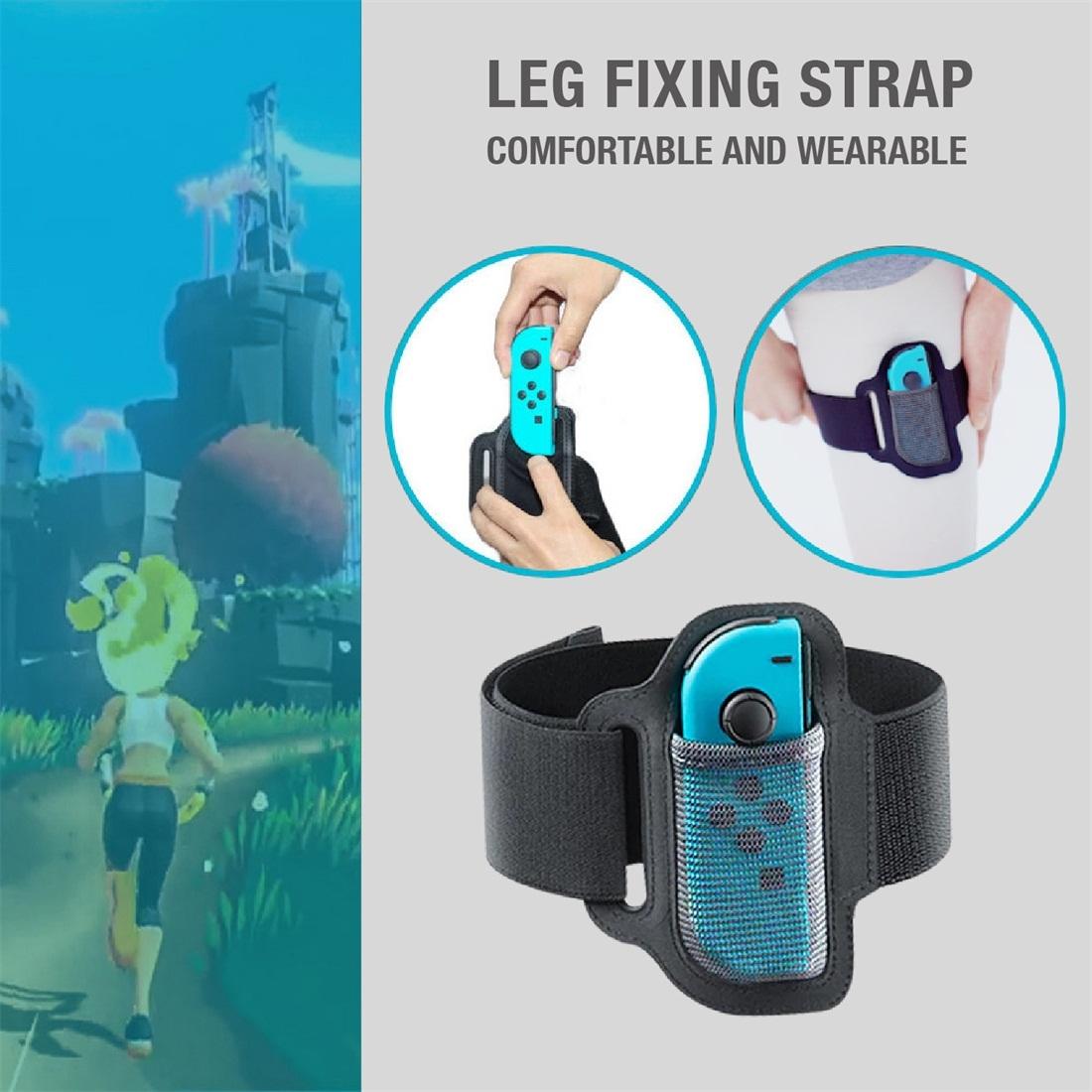 Switch Joy Con Grip with Straps and Cover - Adjustable 6