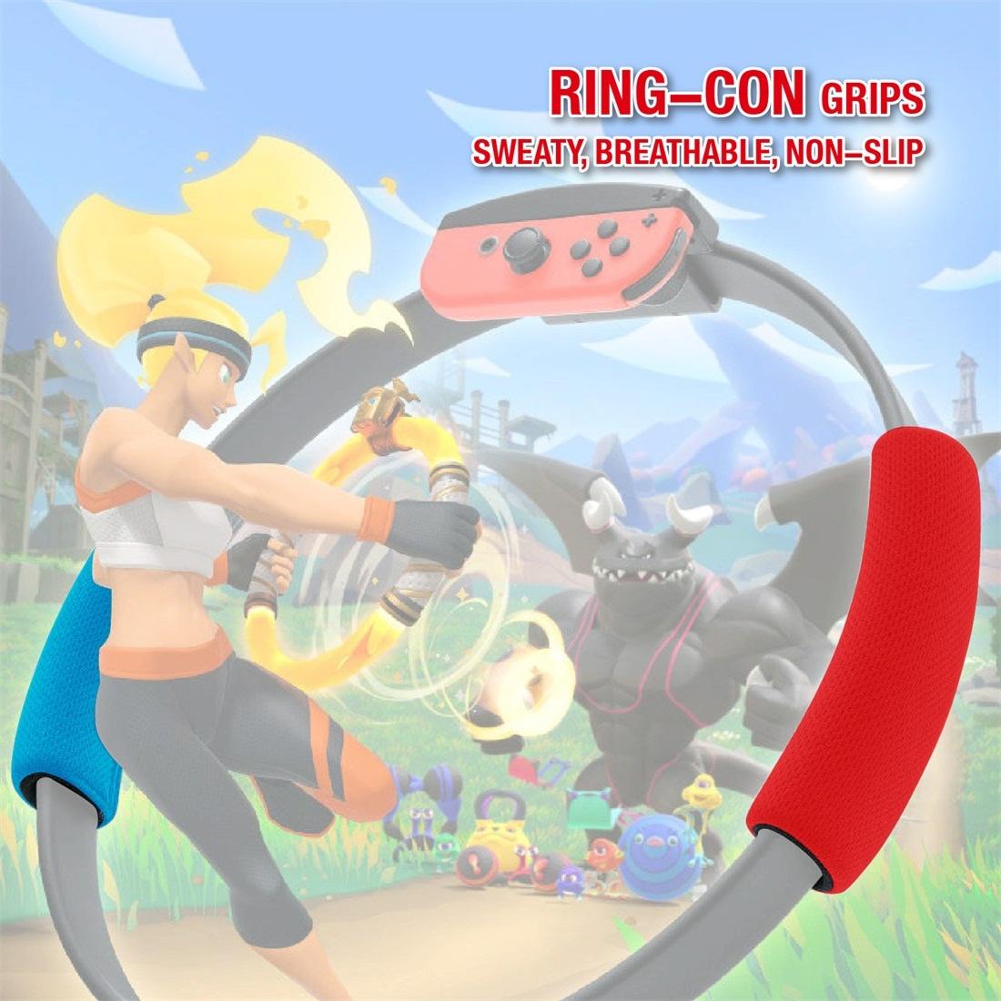 Switch Joy Con Grip with Straps and Cover - Adjustable 8
