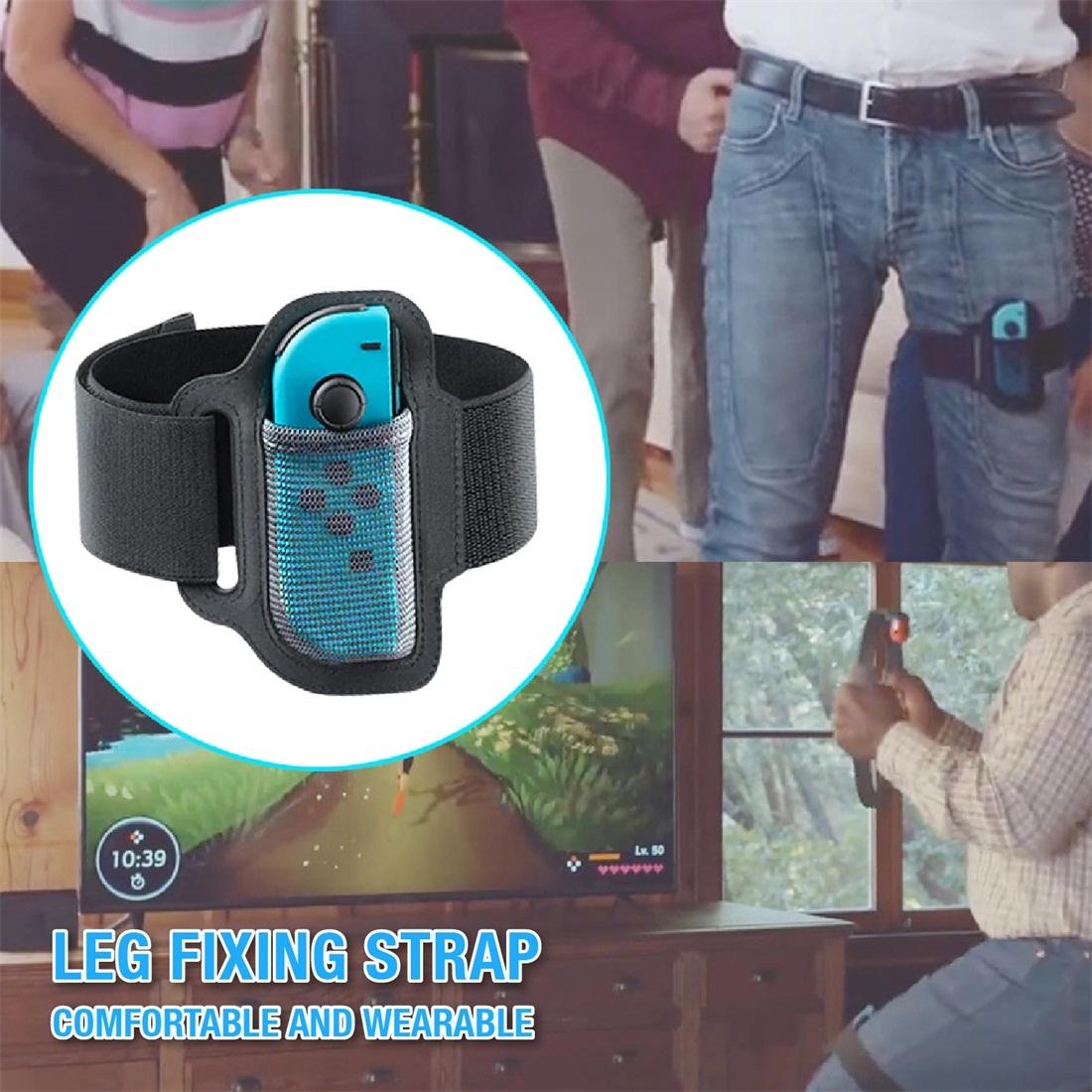 Switch Joy Con Grip with Straps and Cover - Adjustable 9