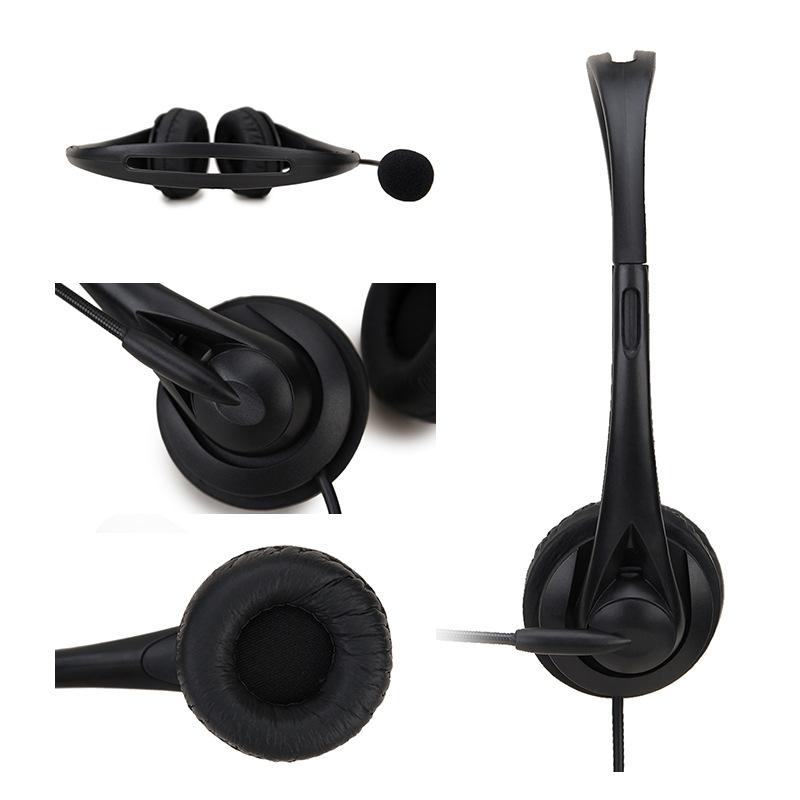 Usb Double Ear Student Headset For Teaching And Office Use 6