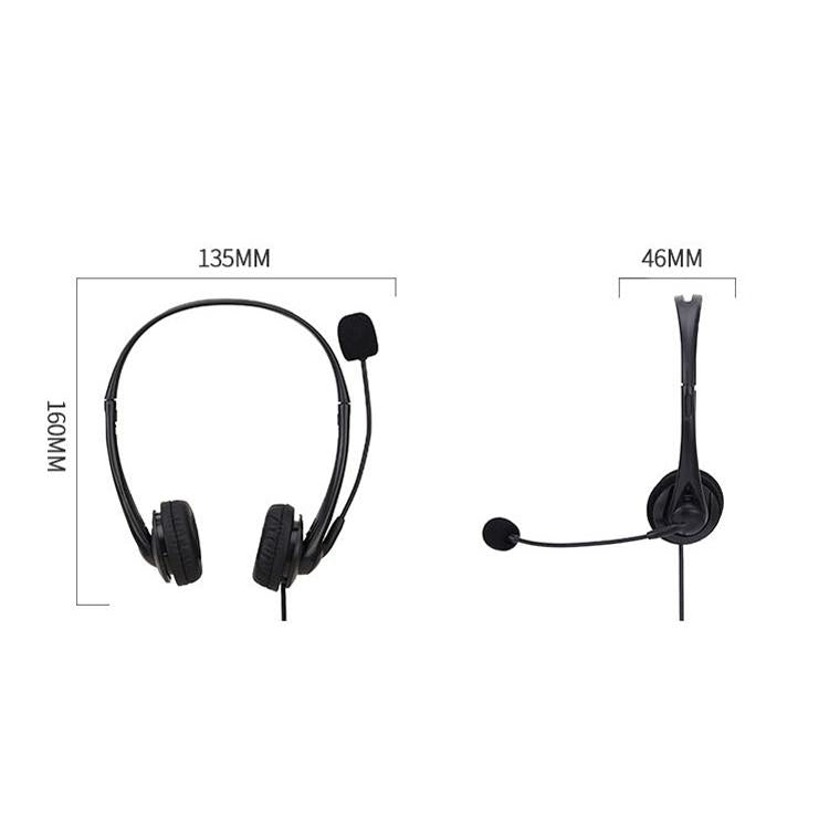 Usb Double Ear Student Headset For Teaching And Office Use 7