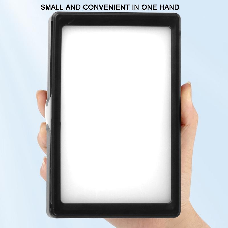 30cm Bracket Flat-panel Live Fill Light - 6 Inch 3200-5500k Three-colour Temperature 7