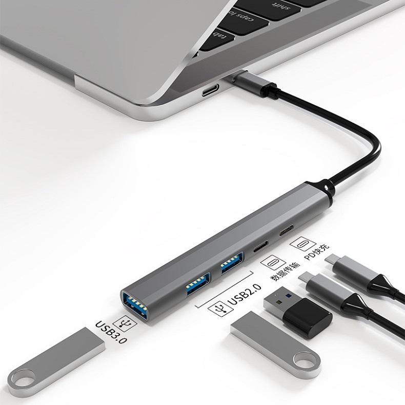 4-In-1 Usb3.0 Type-C Extender Dock 4