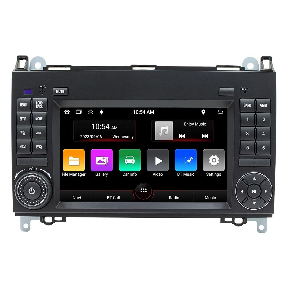 Android Car Navigation System For Mercedes B200 Bluetooth Fm Radio 1 + 32G - 2 + 64G 12