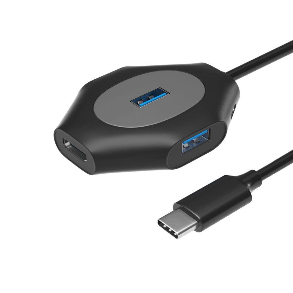2-Pack Fast Charge Usb Docking Station 5-Port Usb3.0 / 2.0 Hub 4
