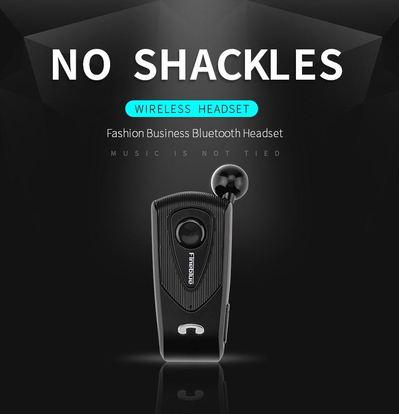 Retractable Bluetooth Headset with Caller Reminder and Anti-theft Vibration 3