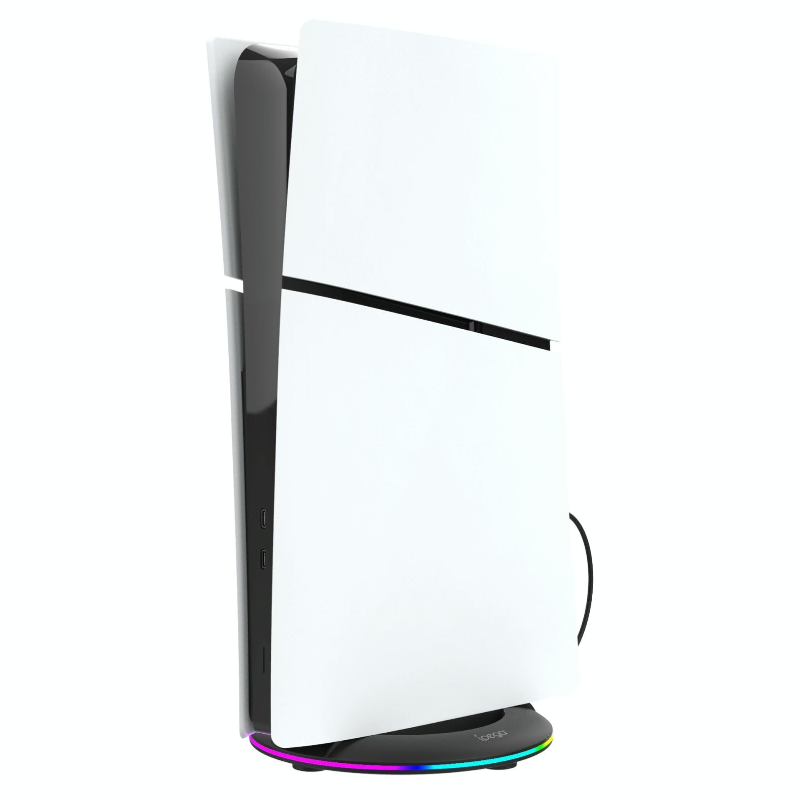 Universal Vertical Cooling Base For Sony Ps5 Slim - Black - Colourful White 10