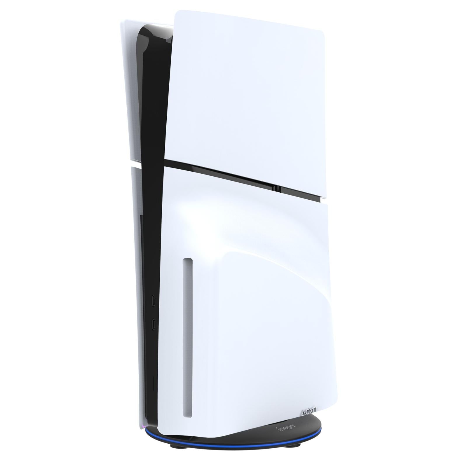 Universal Vertical Cooling Base For Sony Ps5 Slim - Black - Colourful White 12