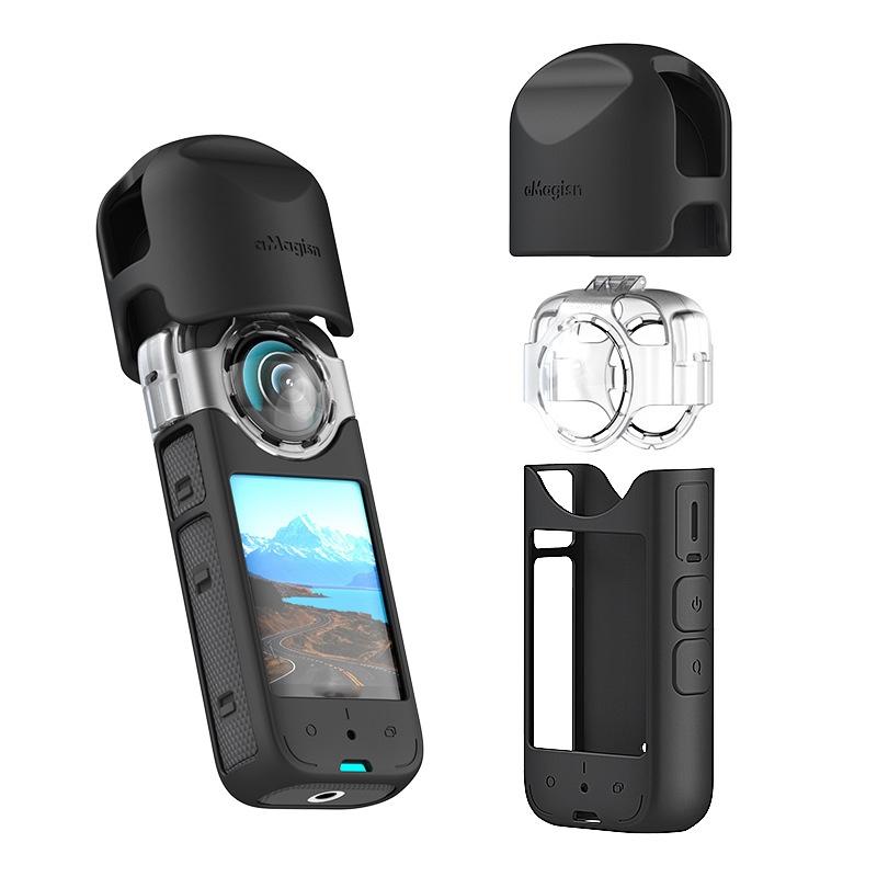 Amagisn Protective Lens Guard for Insta360 X3 Camera - Lens Guard+Case 3