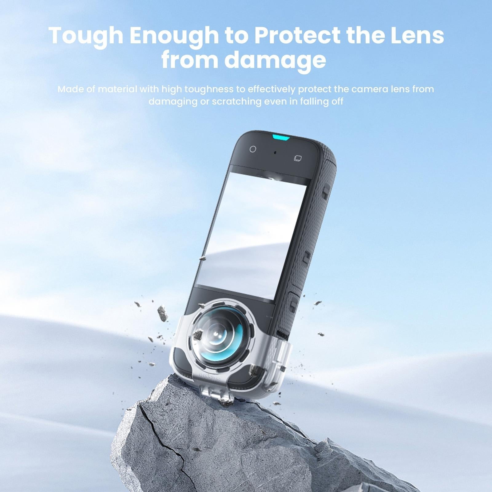 Amagisn Protective Lens Guard for Insta360 X3 Camera - Lens Guard+Case 9