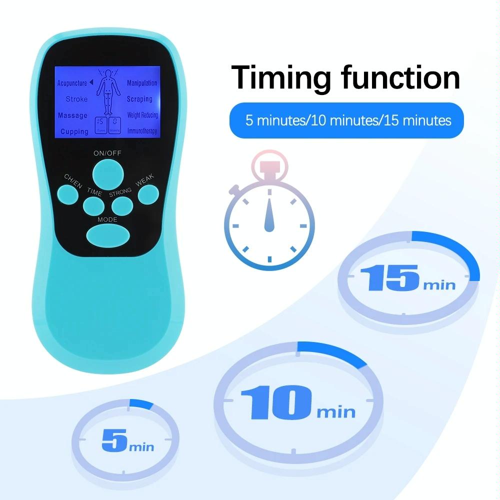 Blue Low Frequency Pulse Meridian Massage Instrument - Blue Standard 4