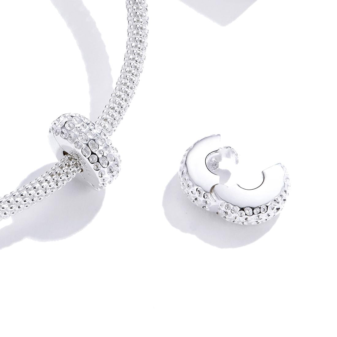 925 Sterling Silver Simple Bead Pendant For Diy Bracelets And Necklaces 4