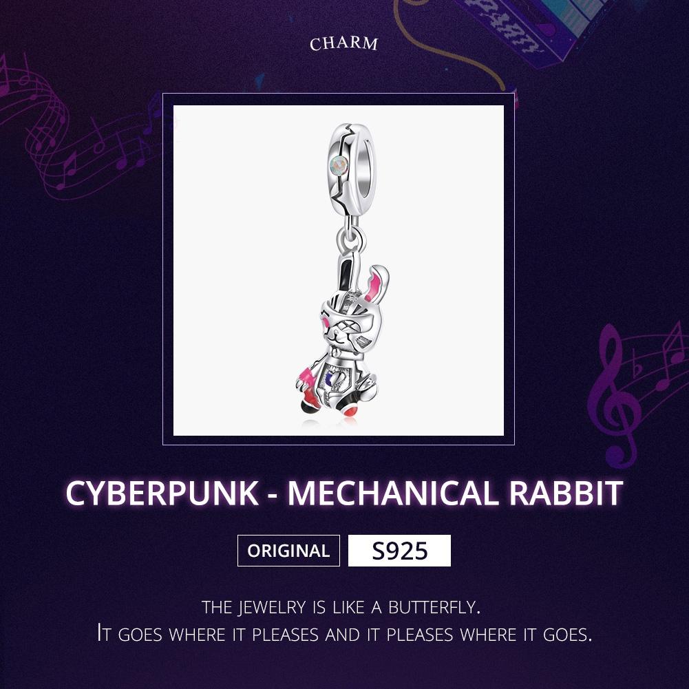 925 Sterling Silver Rabbit Pendant For Diy Bracelets & Necklaces 4