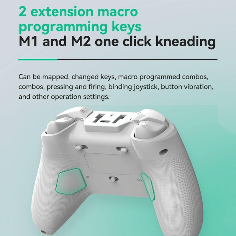 Wireless Bluetooth Game Controller For Switch Ios Android Pc Ps3 Ps4 - Black - Star White 4