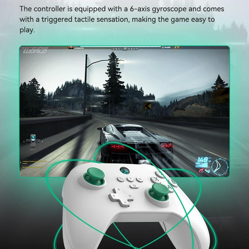 Wireless Bluetooth Game Controller For Switch Ios Android Pc Ps3 Ps4 - Black - Star White 8