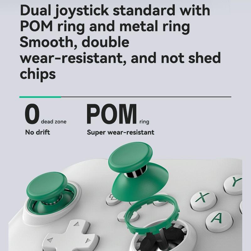Wireless Bluetooth Game Controller For Switch Ios Android Pc Ps3 Ps4 - Black - Star White 10