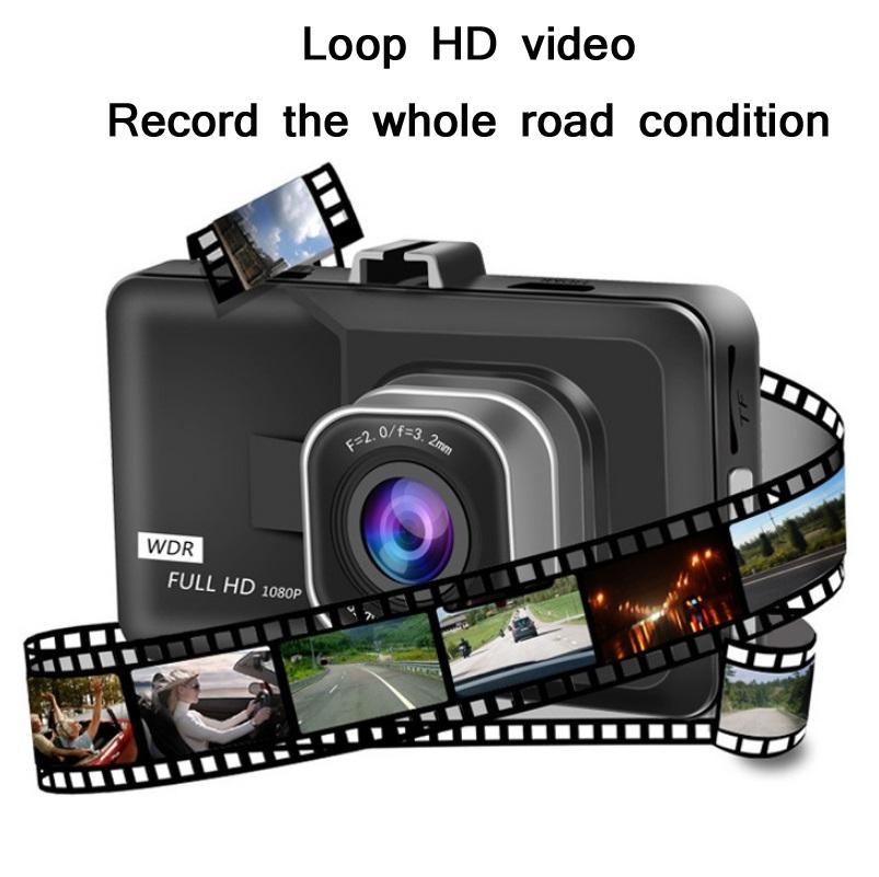 1080p Hd 3.0 Wide-angle Driving Recorder with Reversing Image 5