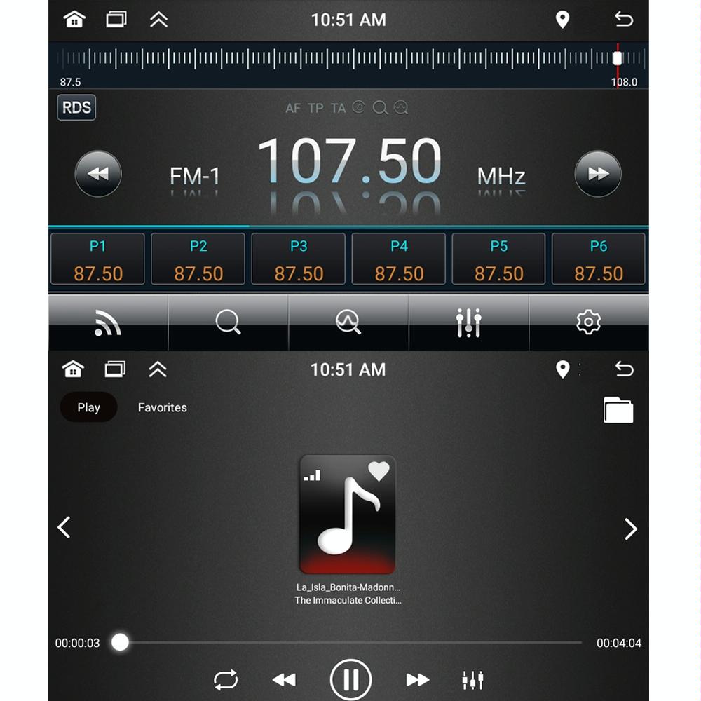 Android Navigation Bluetooth Fm Radio For Fiat Linea Punto Evo 2012-2015 1 + 32G Memory - 2 + 64G 6