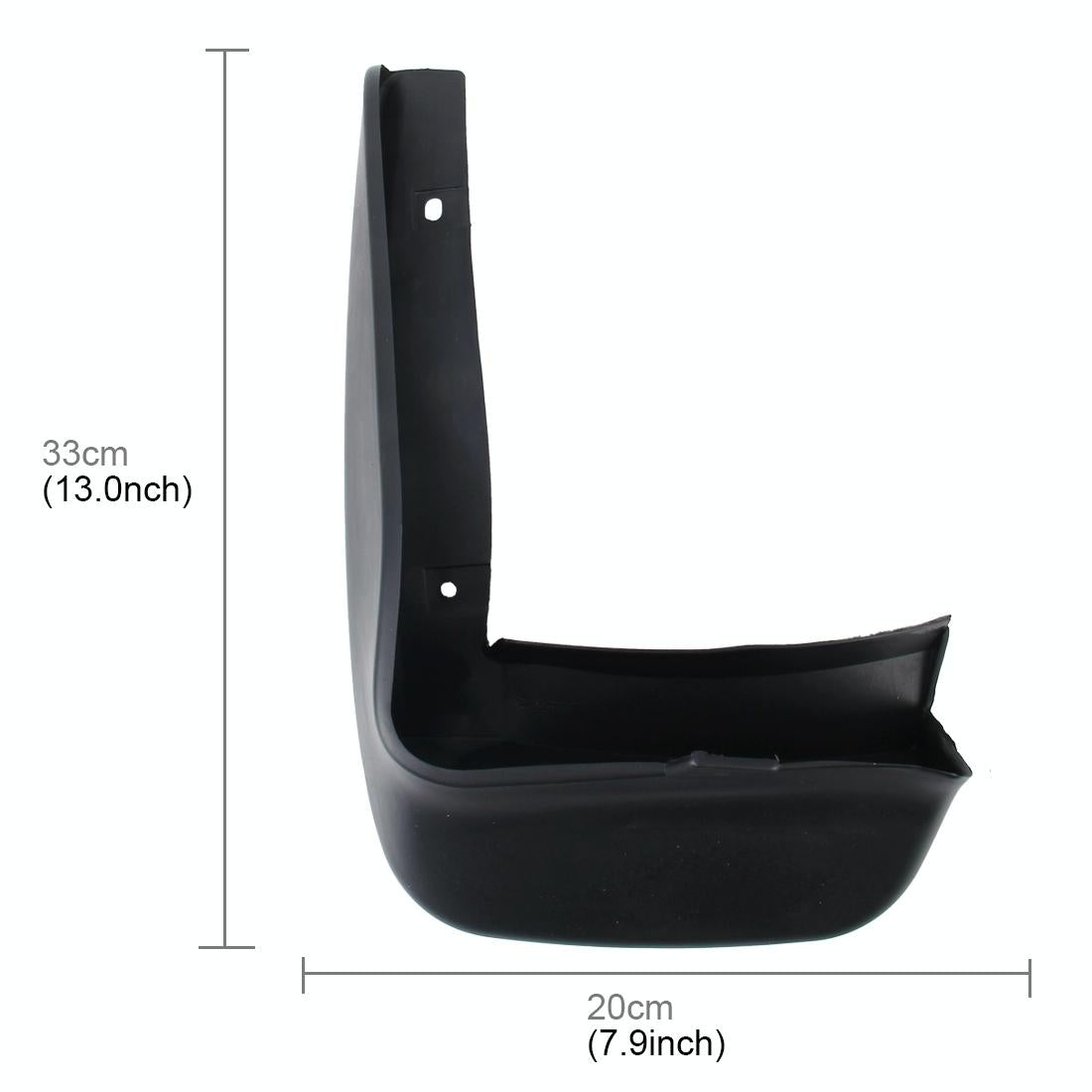 4 Pcs Car Auto Semi-Rigid Pvc Splash Flaps Fender Guard For Honda City 3