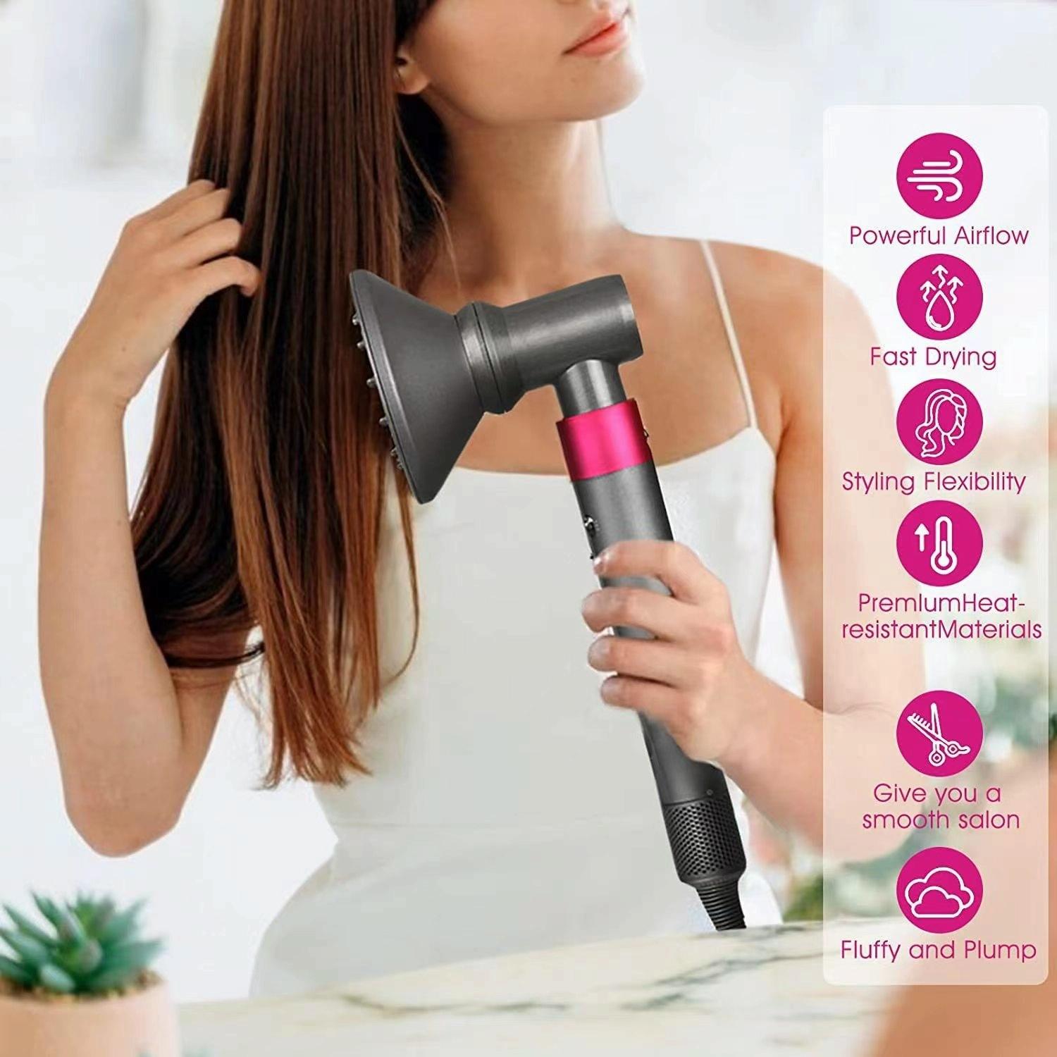 Airwarp Diffusion Nozzle for Dyson Hair Dryer - Professional Style Kit 9