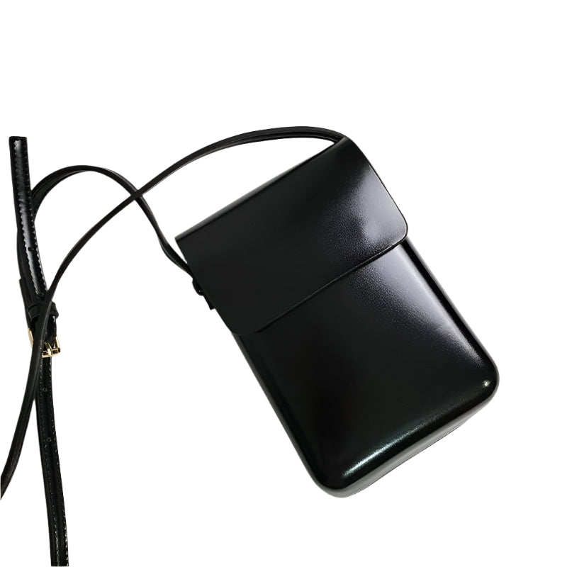 Black Versatile Single Shoulder Crossbody Phone Bag