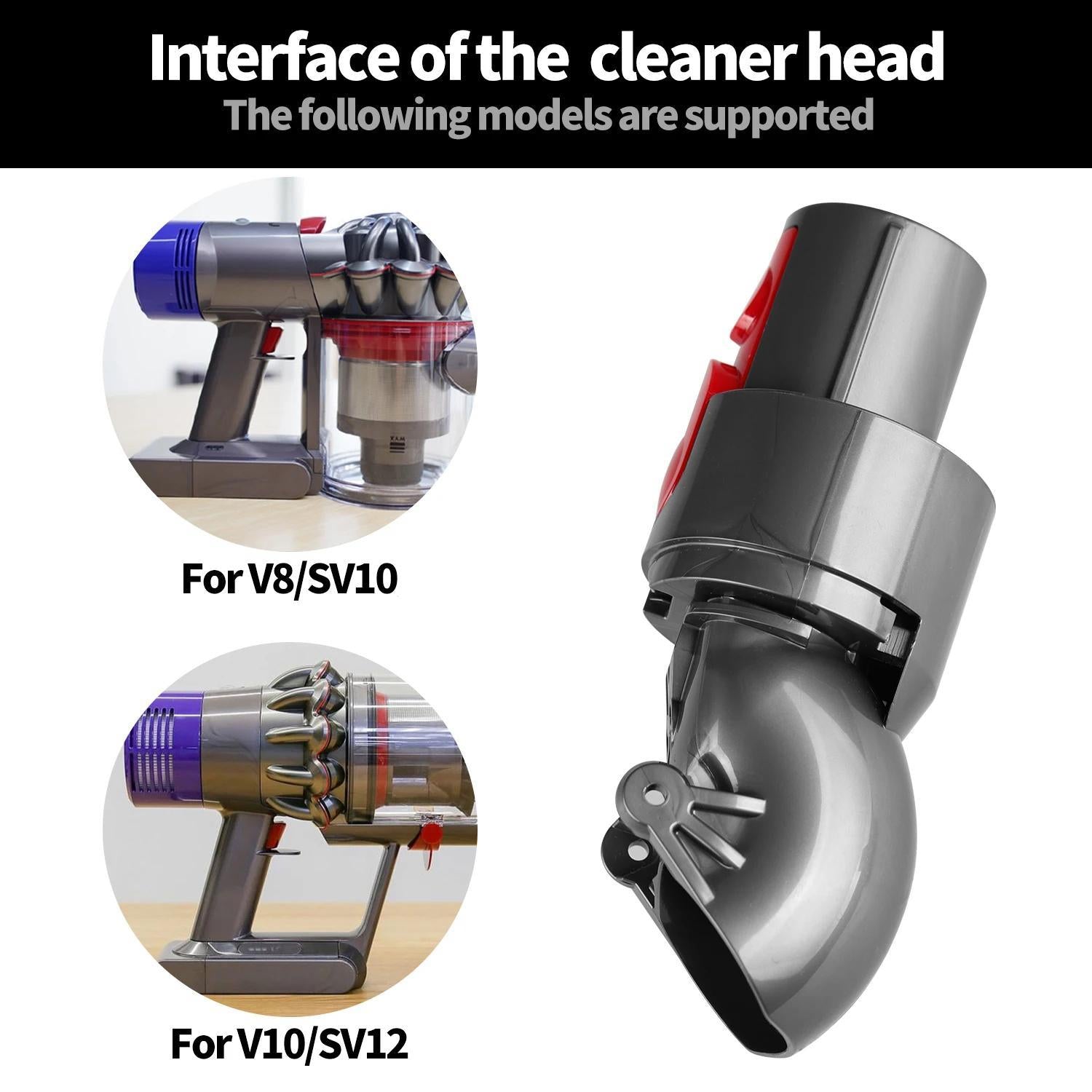 Vacuum Cleaner Repair Parts Suction Head Connector Power Interface - For Dyson V10 Slim / V12 Slim Direct Drive 5