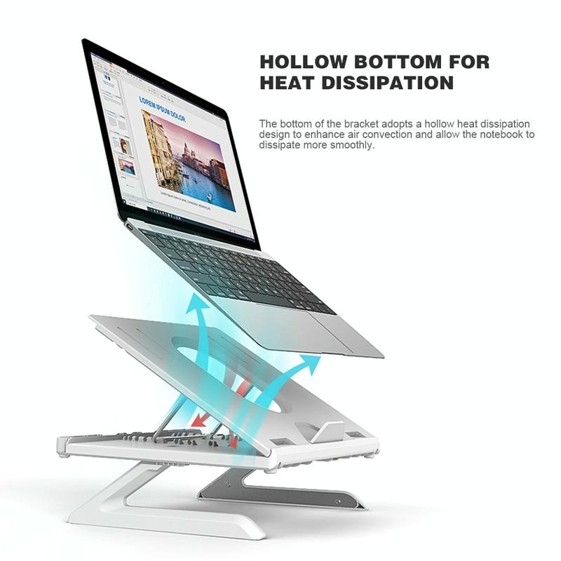 Foldable Notebook Stand for Monitor - Multifunctional Rack 6
