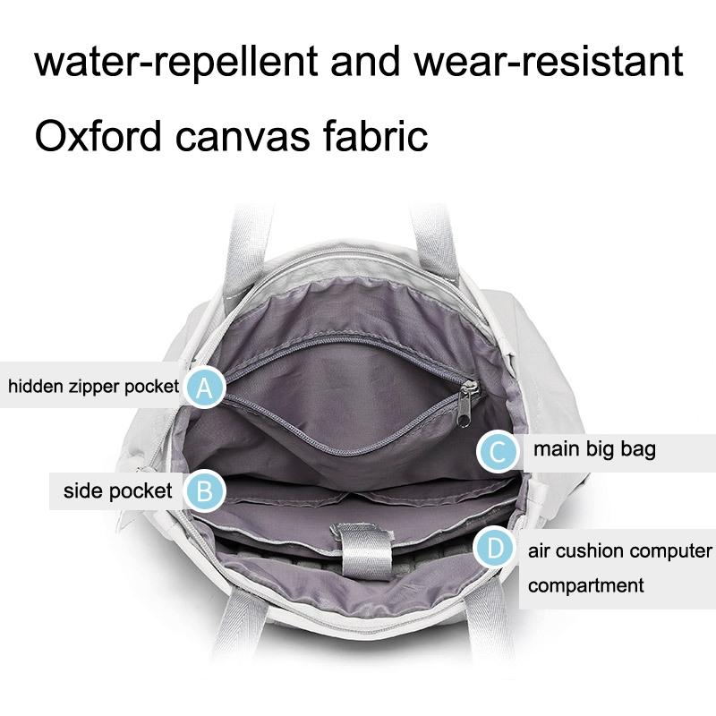 Waterproof Usb Laptop Backpack - Gray Large 5