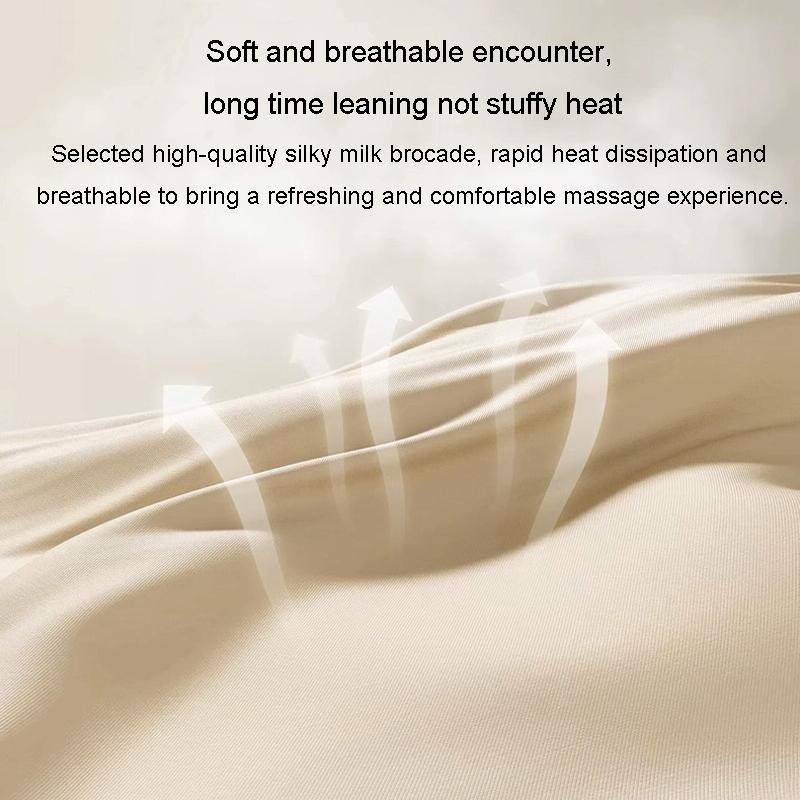 Multi-Function Lumbar Massager Hot Waist Massage Pillow Gray - Charging Model Gray 9