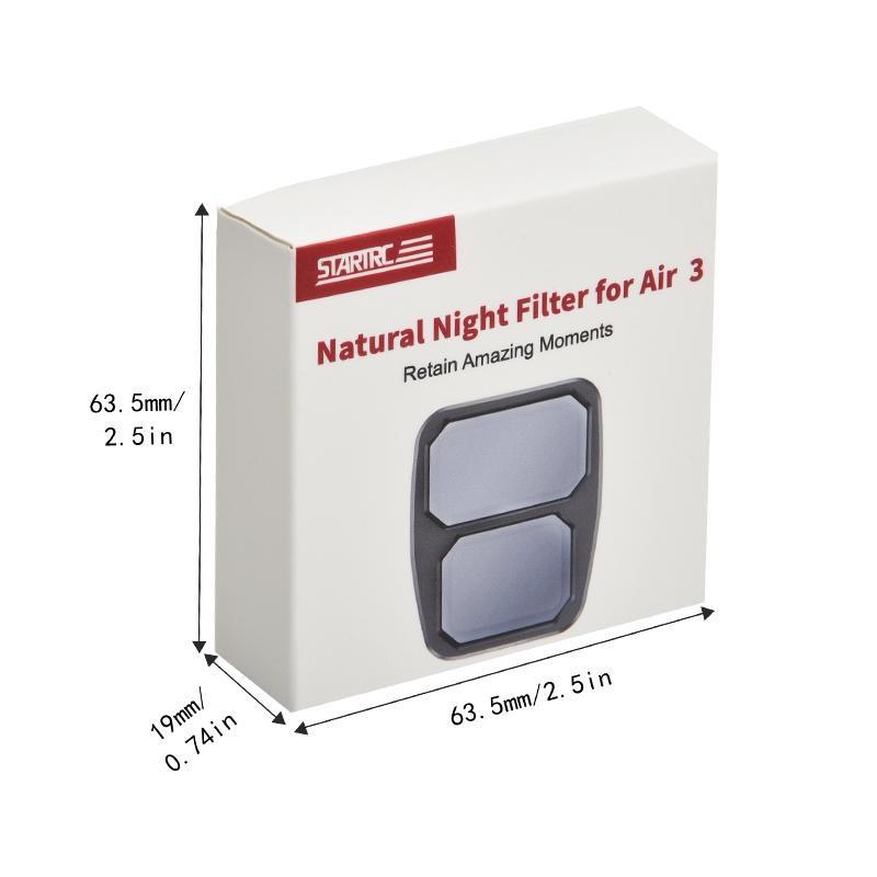Versatile 4-in-1 Lens Filter for Dji Air 3 Drone - For Dji Air 3 Star 9