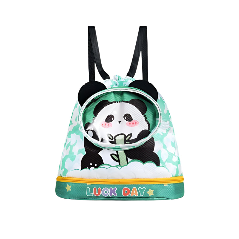 Kids' Cartoon Swim Bag Waterproof Dry / Wet Portable - Large Panda