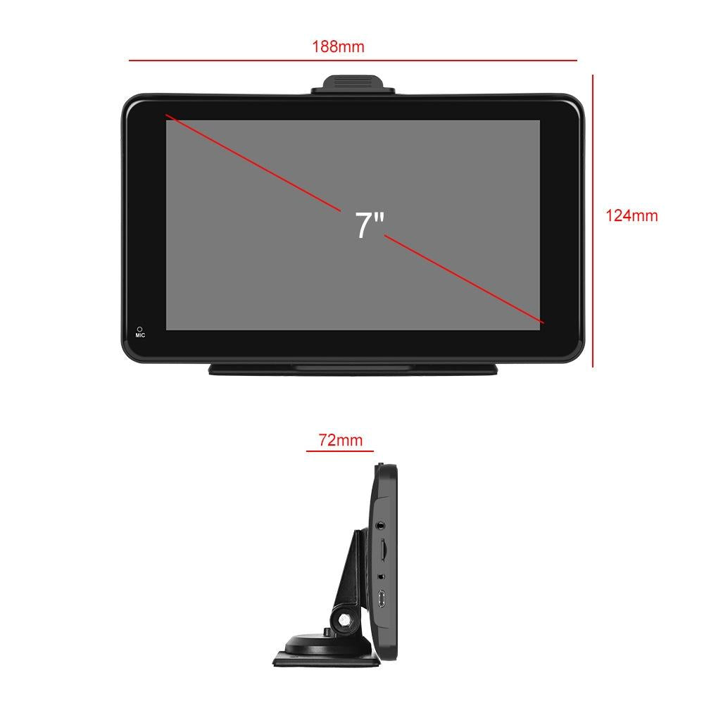 7 Inch Hd Smart Screen Carplay + Android Auto + Android - 64Gb 7
