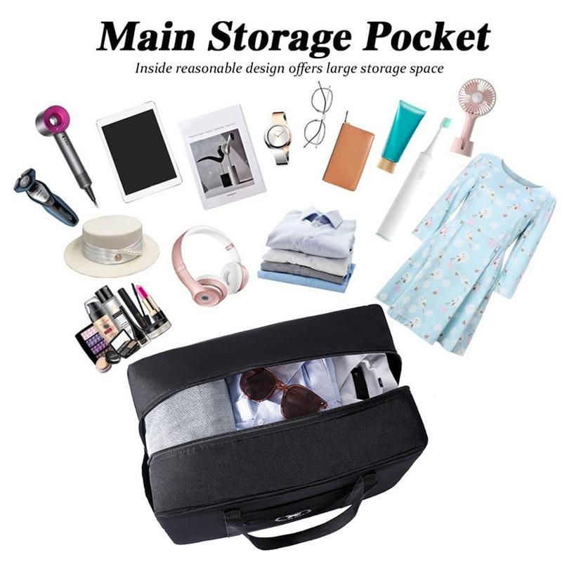 Foldable Travel Bag for Camping & Hiking - Large - Large Gray 5