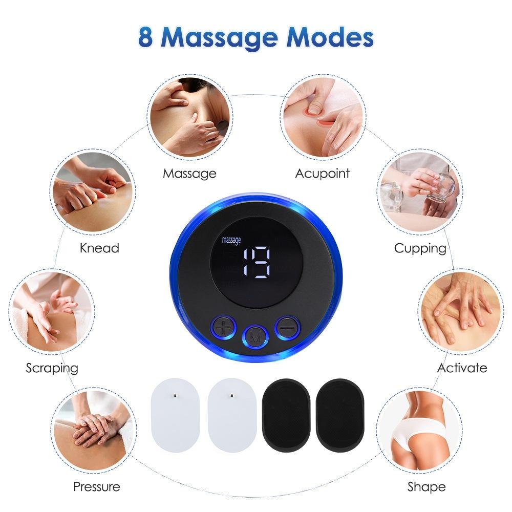 2-In-1 Remote Upgrade Jack For Sc-195B Mini Cervical Massage Stickers Ems Pulse Meridian Therapy Instrument - 2-In-1 Remote Upgrade Jack 6