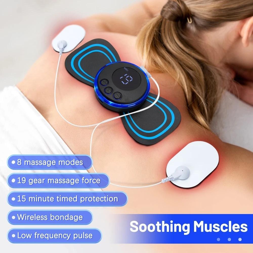 2-In-1 Remote Upgrade Jack For Sc-195B Mini Cervical Massage Stickers Ems Pulse Meridian Therapy Instrument - 2-In-1 Remote Upgrade Jack 9